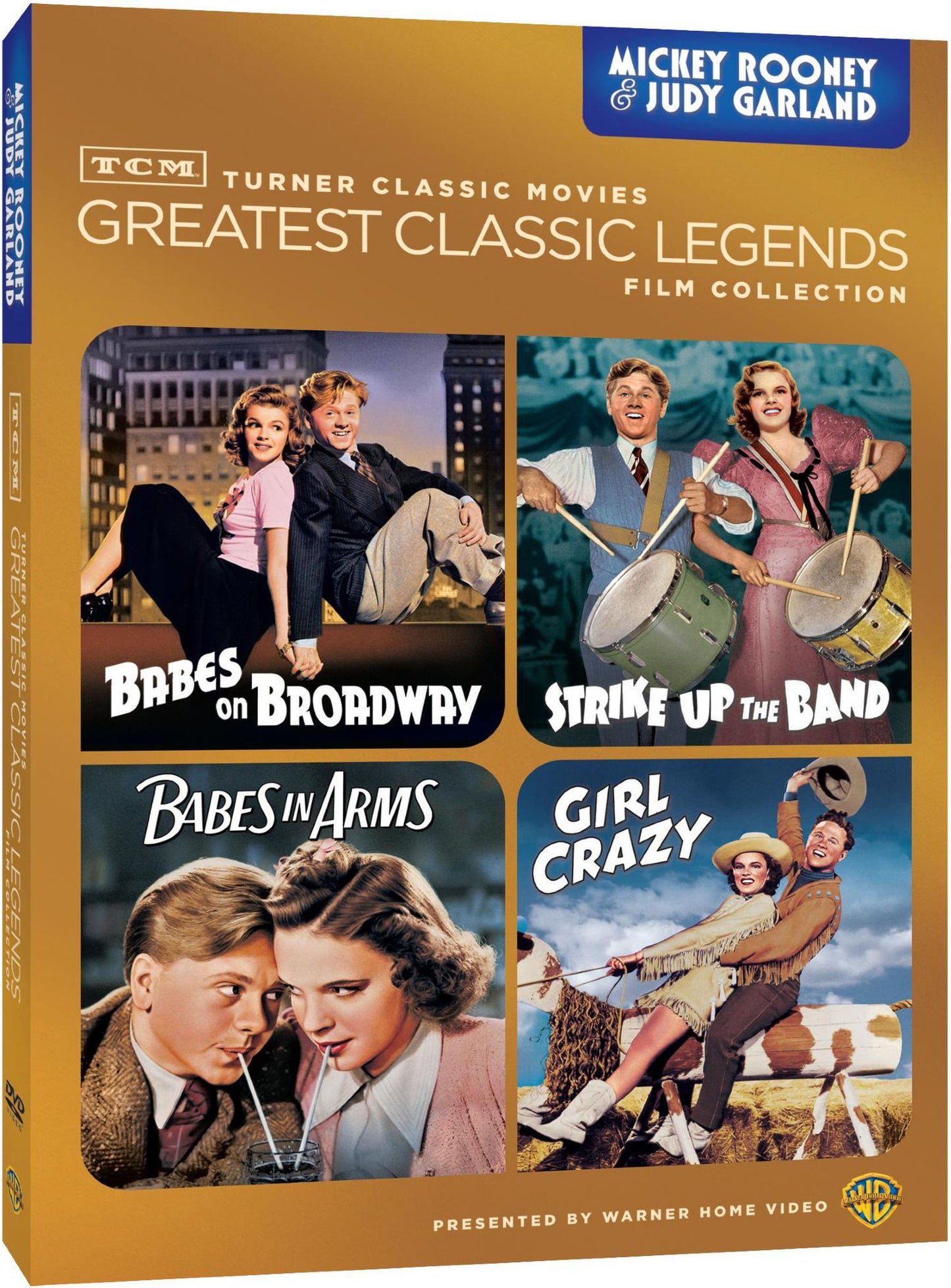 TCM Greatest Classic Films Collection: Mickey Rooney & Judy Garland [4 Discs]
