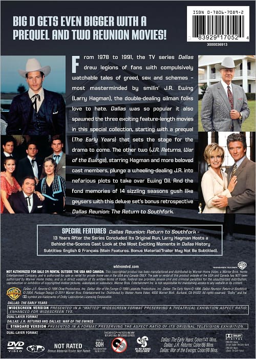 Dallas: The Movie Collection [2 Discs]