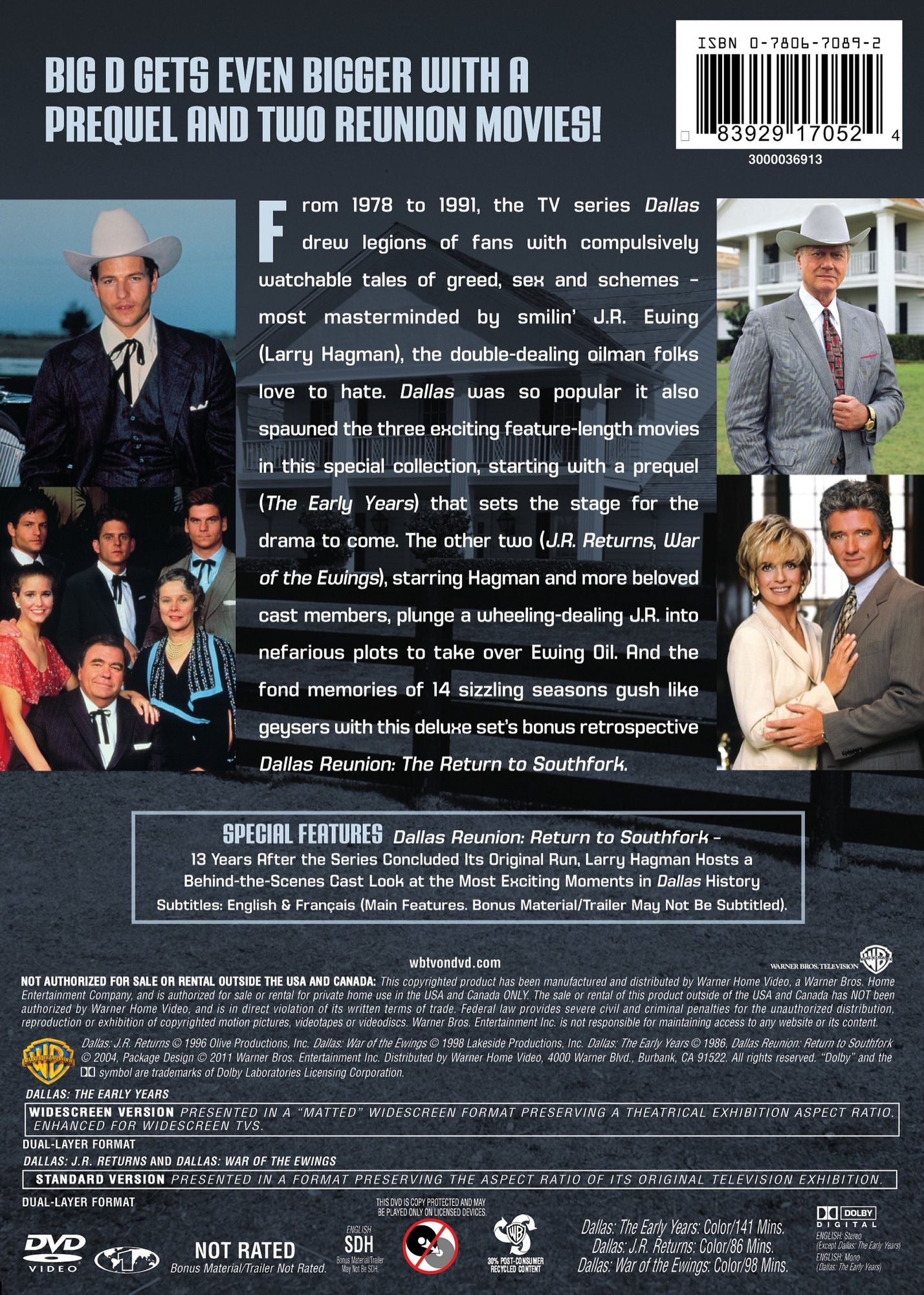 Dallas: The Movie Collection [2 Discs]
