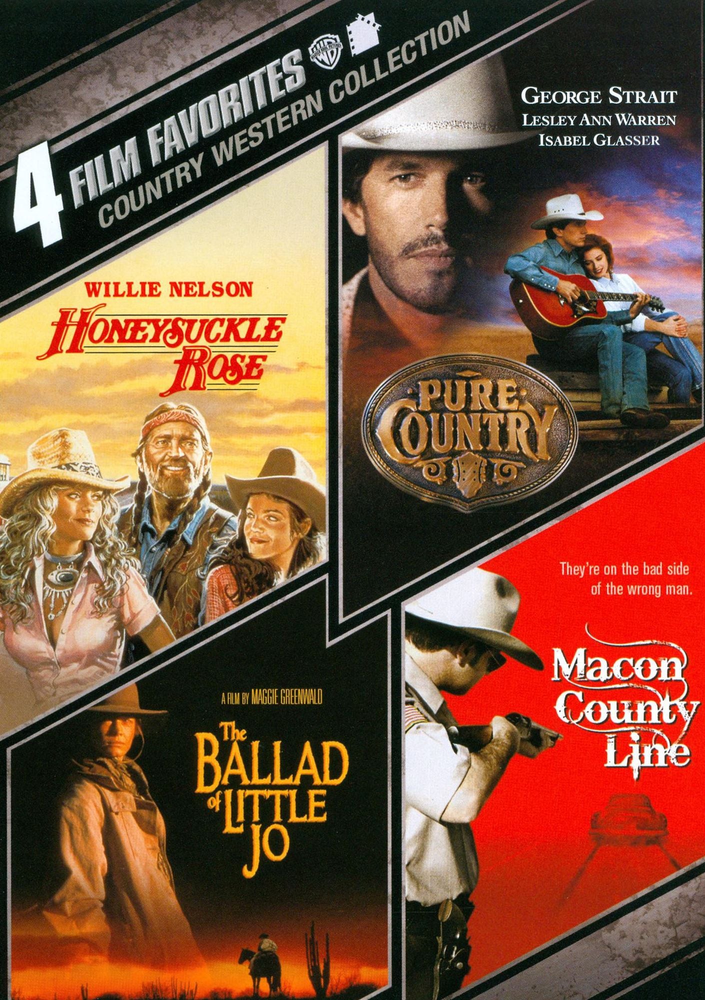 Country Western Collection: 4 Film Favorites [2 Discs]