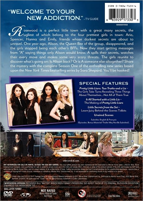 Pretty Little Liars: The Complete First Season [5 Discs]