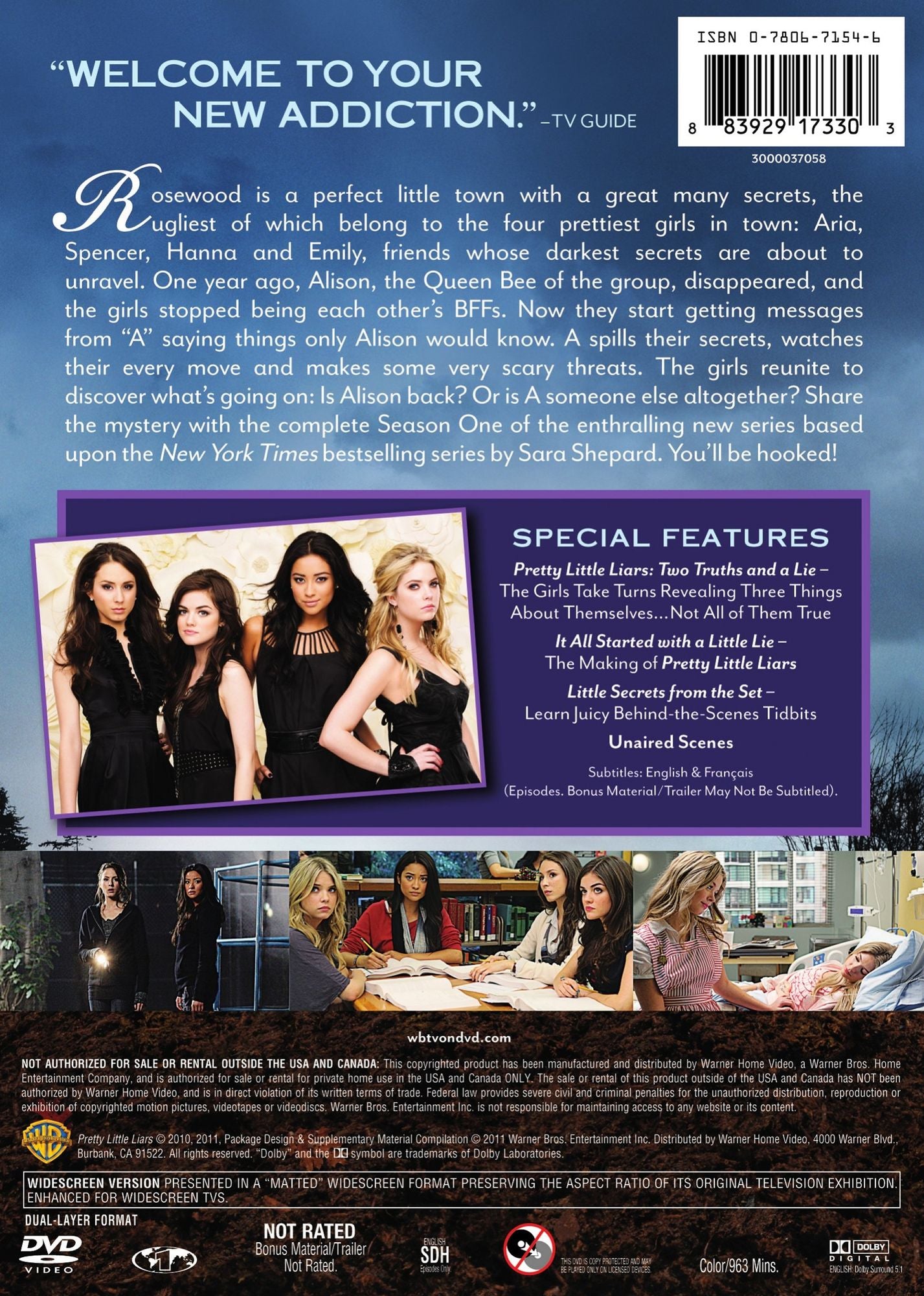 Pretty Little Liars: The Complete First Season [5 Discs]