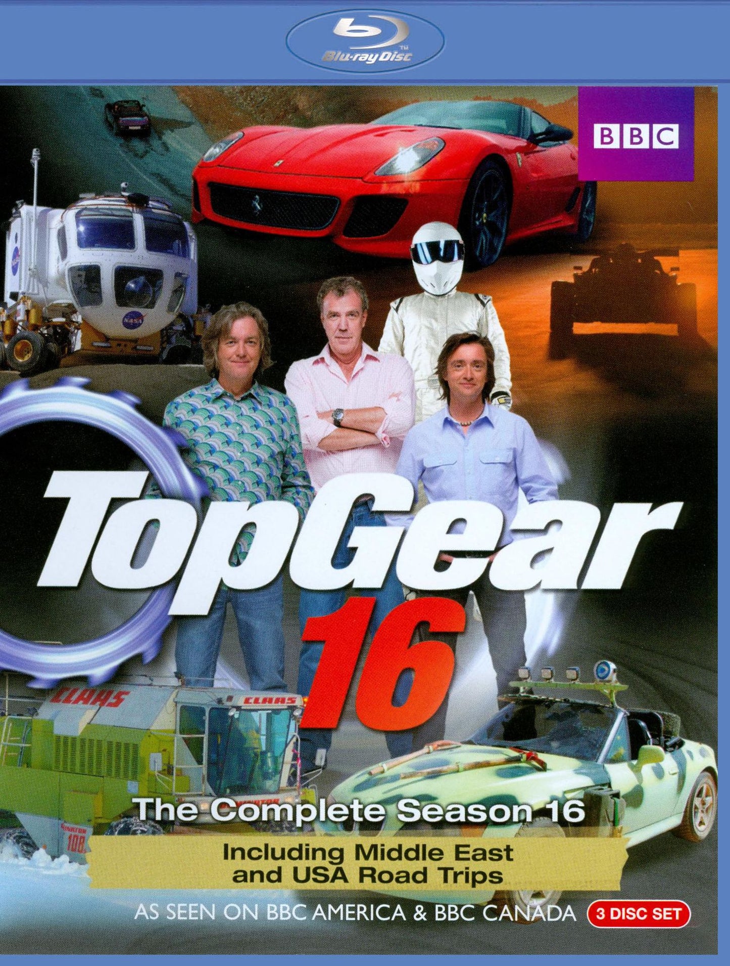 Top Gear: The Complete Season 16 [3 Discs] [Blu-ray]
