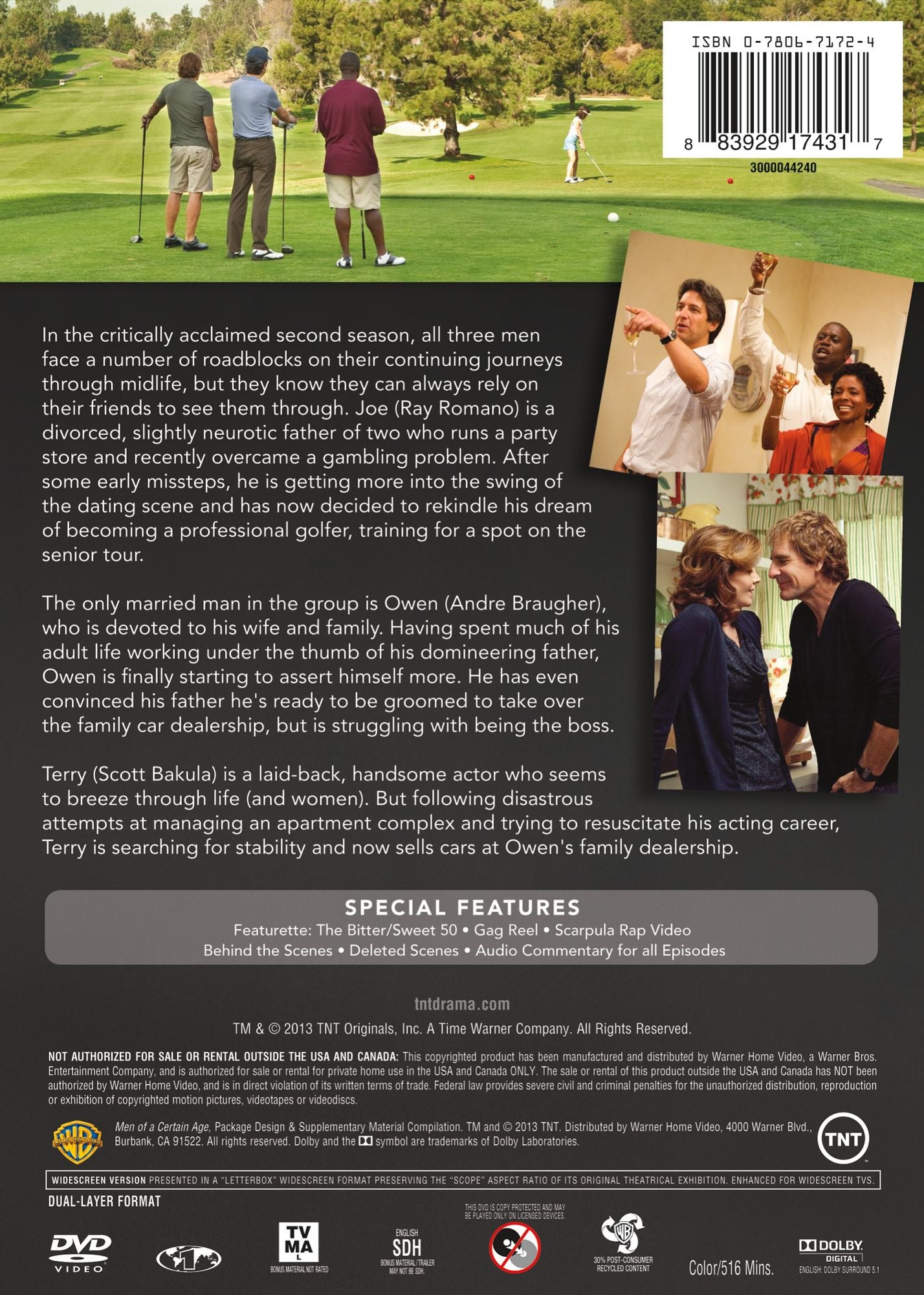 Men of a Certain Age: The Complete Second Season [3 Discs]