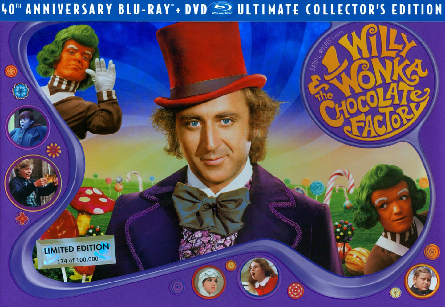 Willy Wonka & Chocolate Factory [40th Anniversay] [Ultimate Collector's Edition] [With Book]