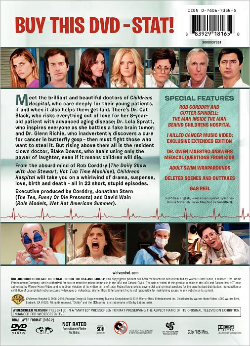 Childrens Hospital: The Complete First and Second Seasons [2 Discs]