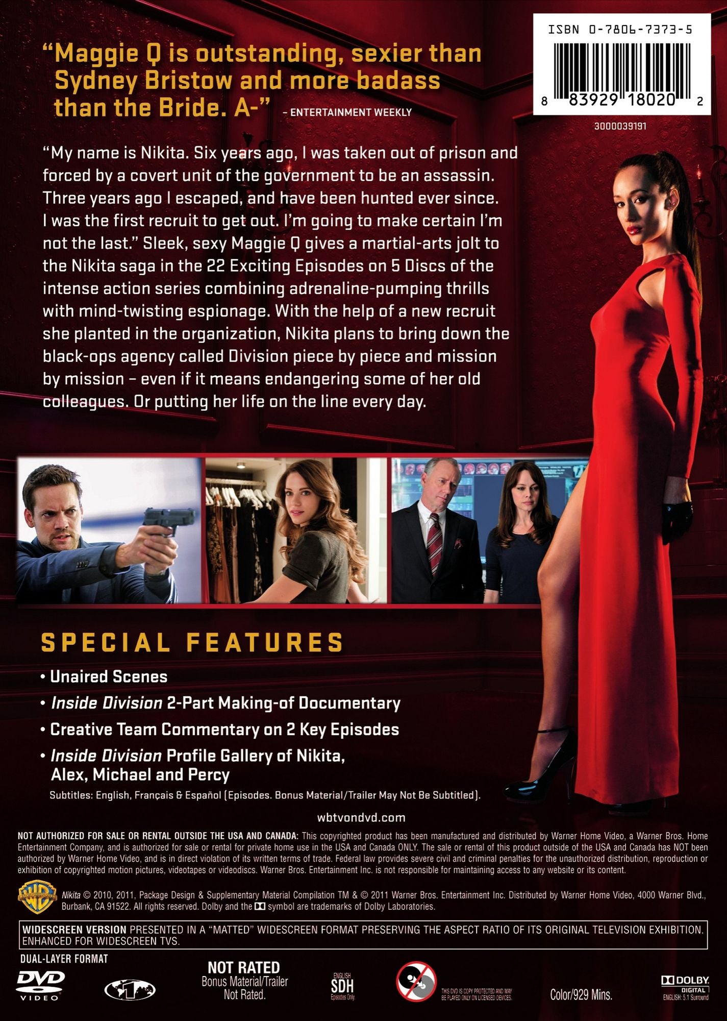 Nikita: The Complete First Season [5 Discs]