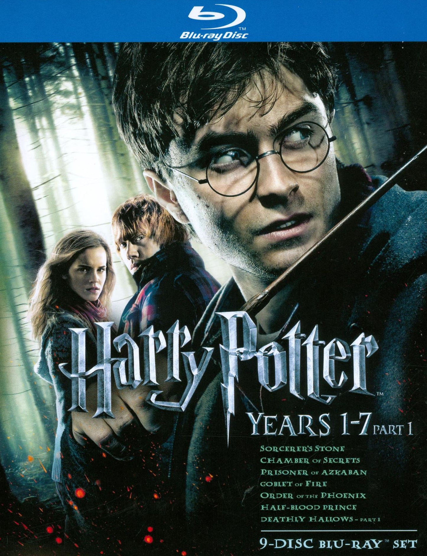 Harry Potter: Years 1-7, Part 1 [9 Discs] [Blu-ray]