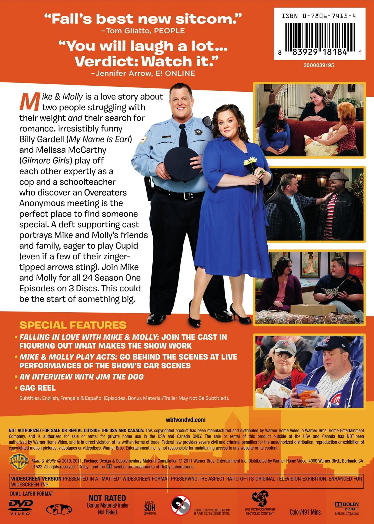 Mike & Molly: The Complete First Season [3 Discs]