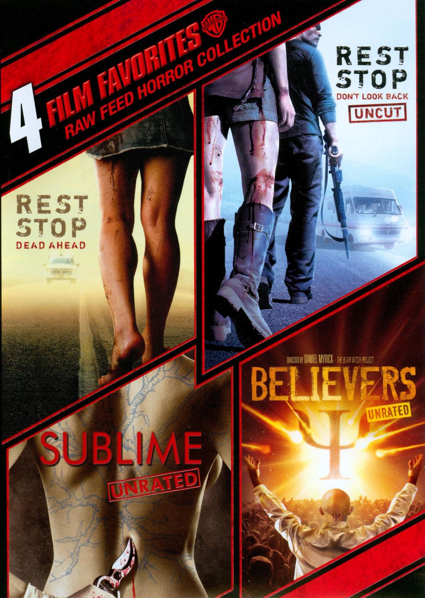 Raw Feed Horror: 4 Film Favorites [2 Discs]