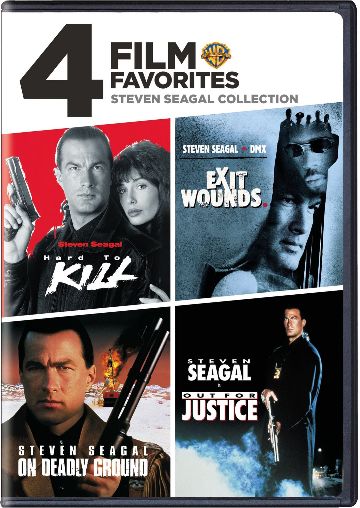 Steven Seagal: 4 Film Favorites [4 Discs]