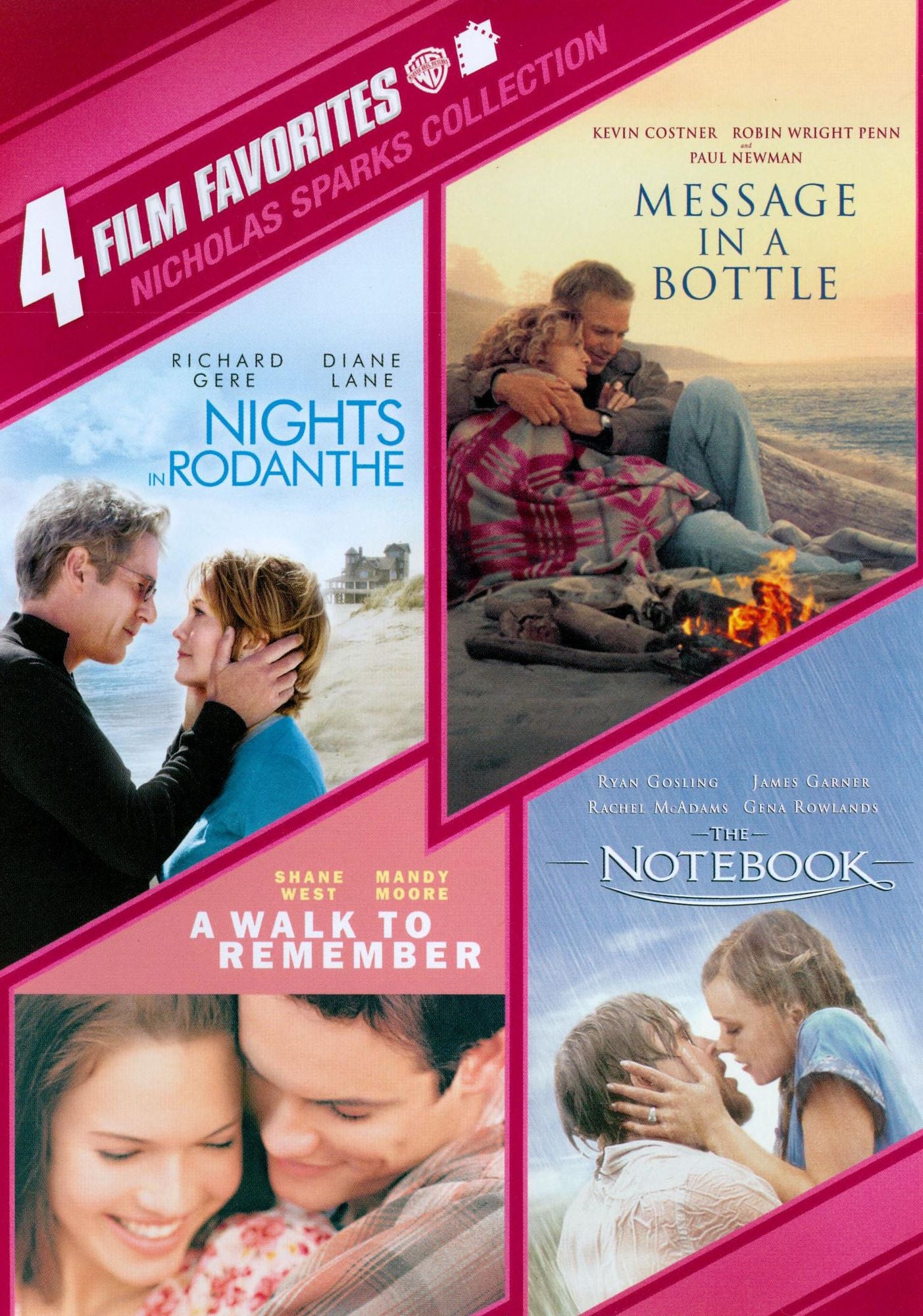 Nicholas Sparks Collection: 4 Film Favorites [4 Discs]