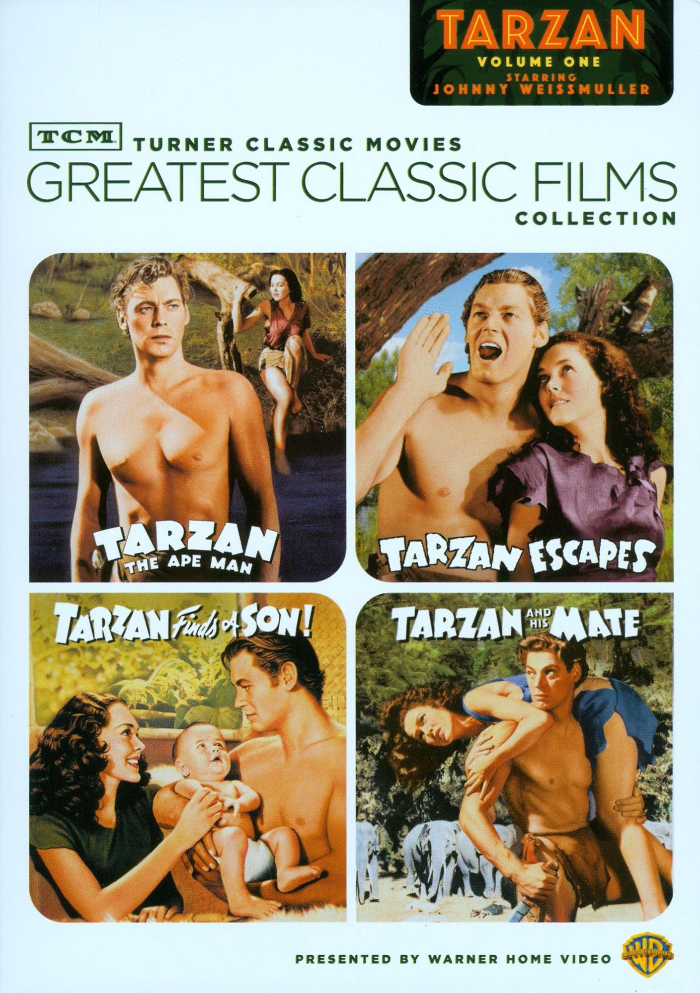 TCM Greatest Classic Films Collection: Johnny Weissmuller as Tarzan, Vol. 1 [2 Discs]