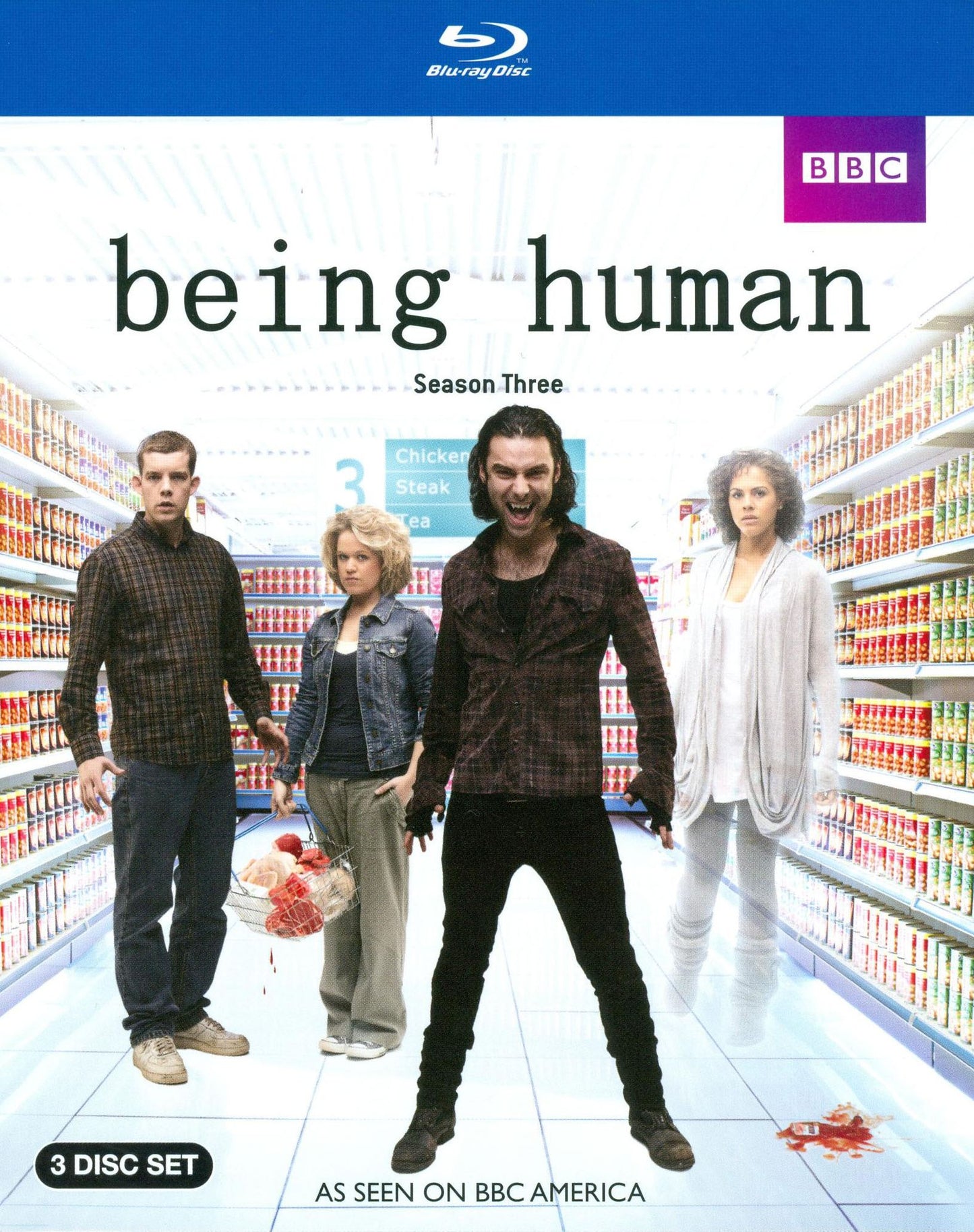 Being Human: Season Three [3 Discs] [Blu-ray]