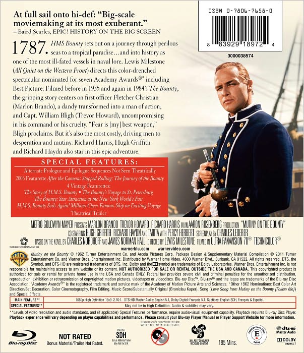 Mutiny on the Bounty [Blu-ray]