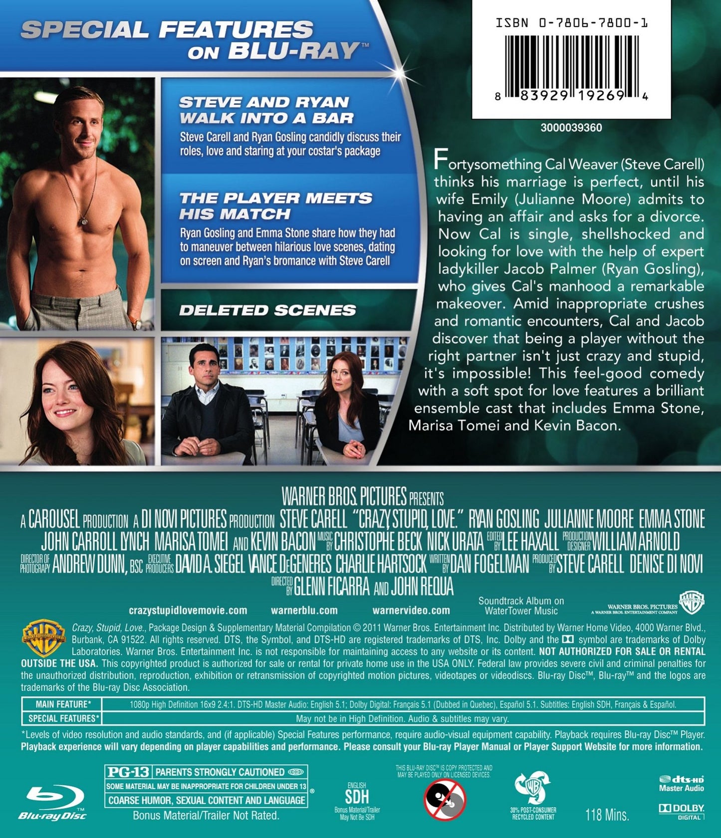 Crazy Stupid Love [Blu-ray]