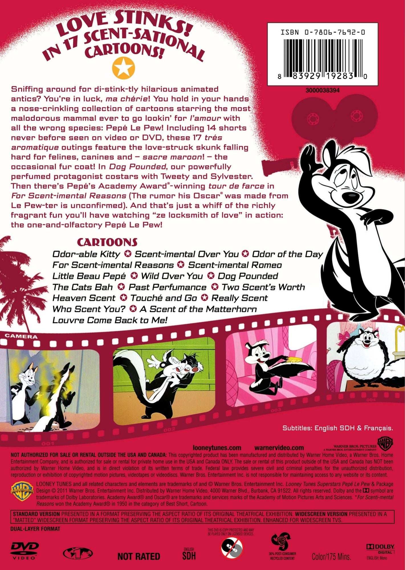 Looney Tunes Super Stars: Pepe Le Pew - Zee Best of Zee Best