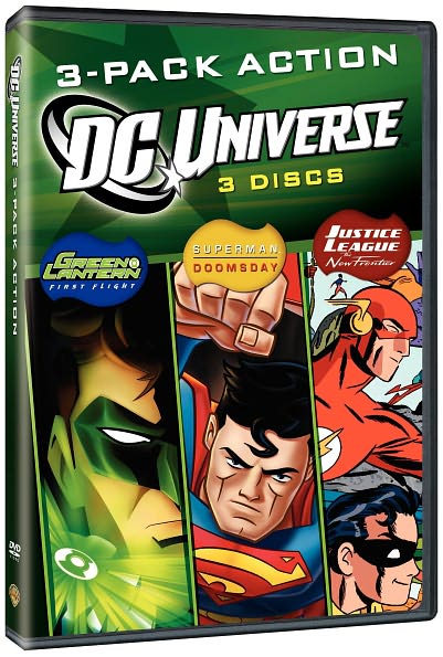 DC Universe: 3-Pack Action [3 Discs]