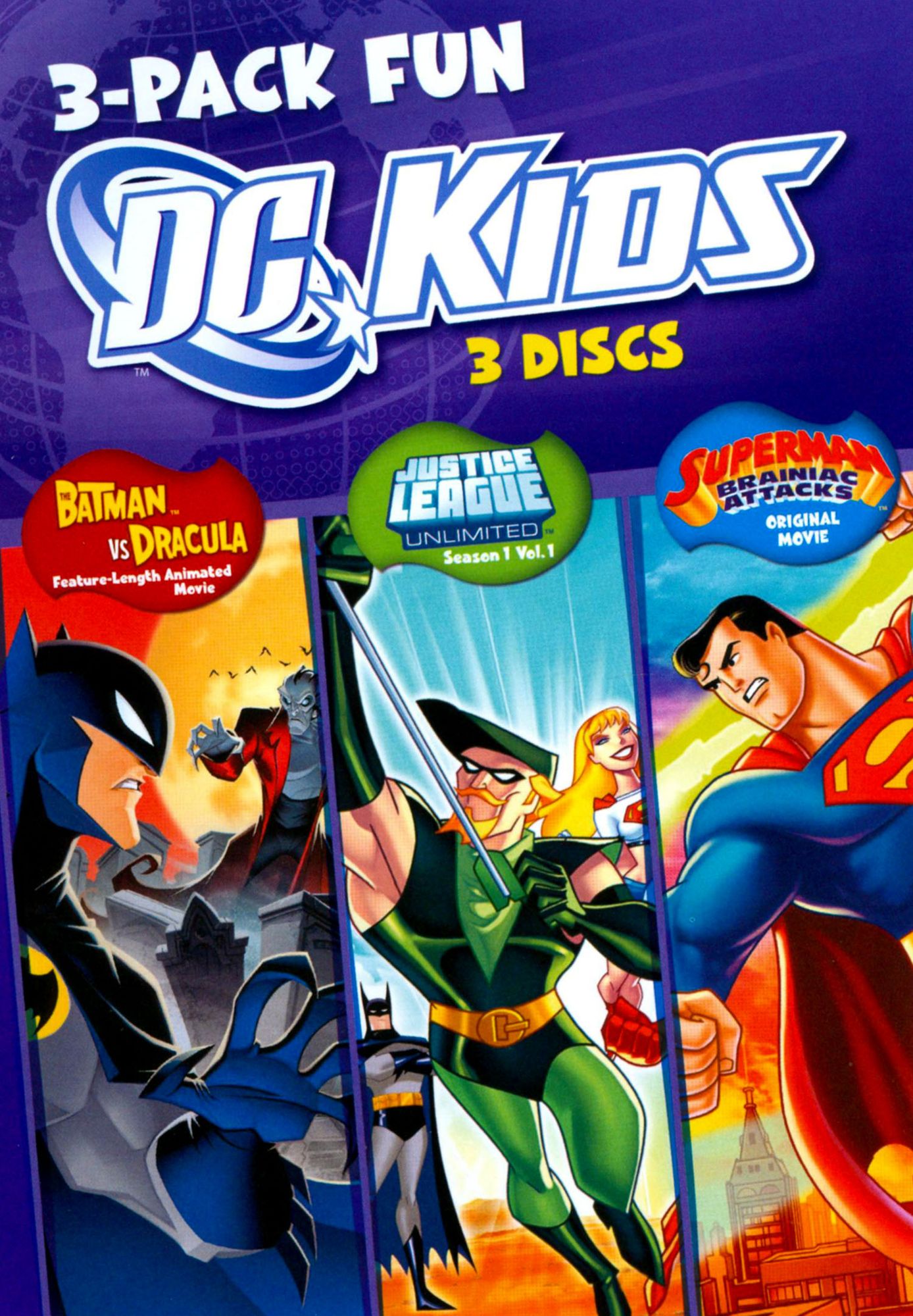 DC Kids: 3-Pack Fun [3 Discs]