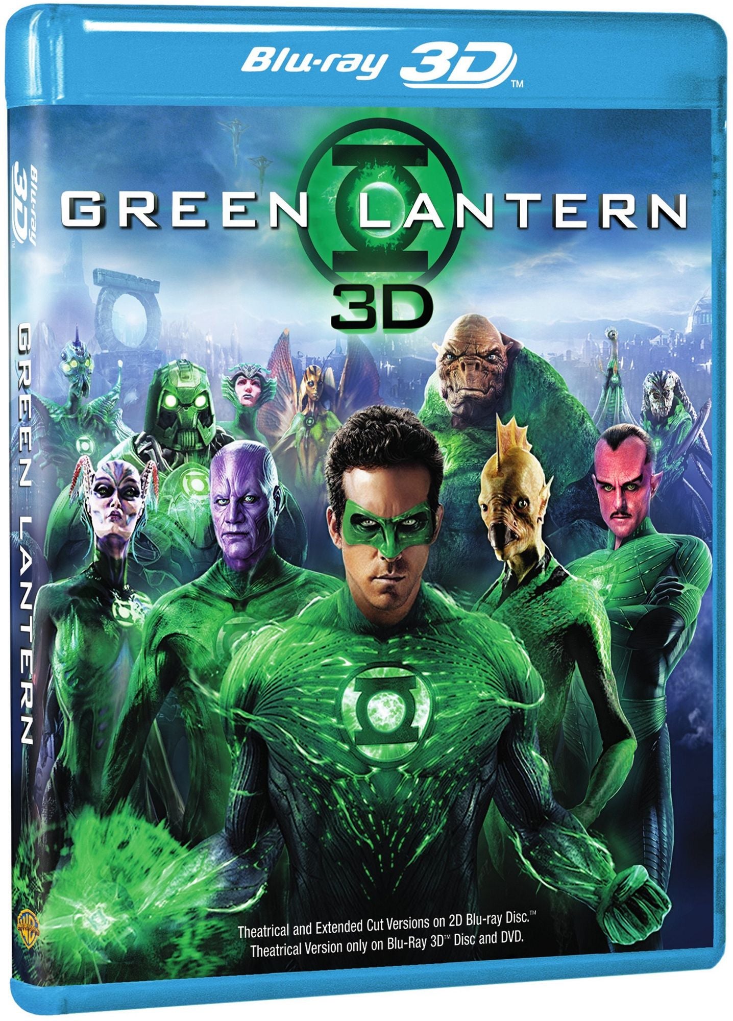 Green Lantern [Extended Cut] [3 Discs] [Includes Digital Copy] [3D] [Blu-ray/DVD]