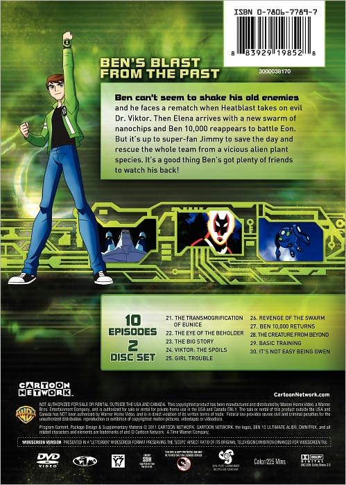 Ben 10: Ultimate Alien - The Return of Heatblast [2 Discs]