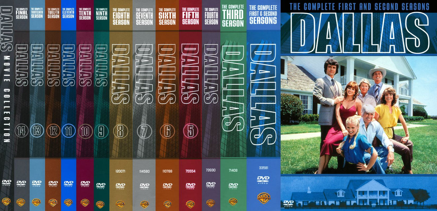 Dallas: The Complete Seasons 1-14 [55 Discs]