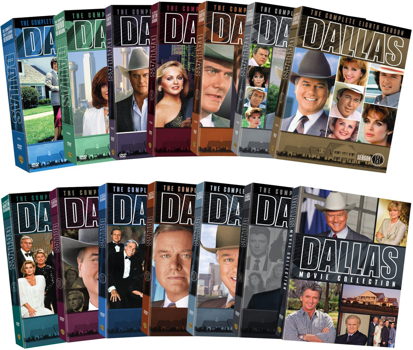 Dallas: The Complete Seasons 1-14 [55 Discs]