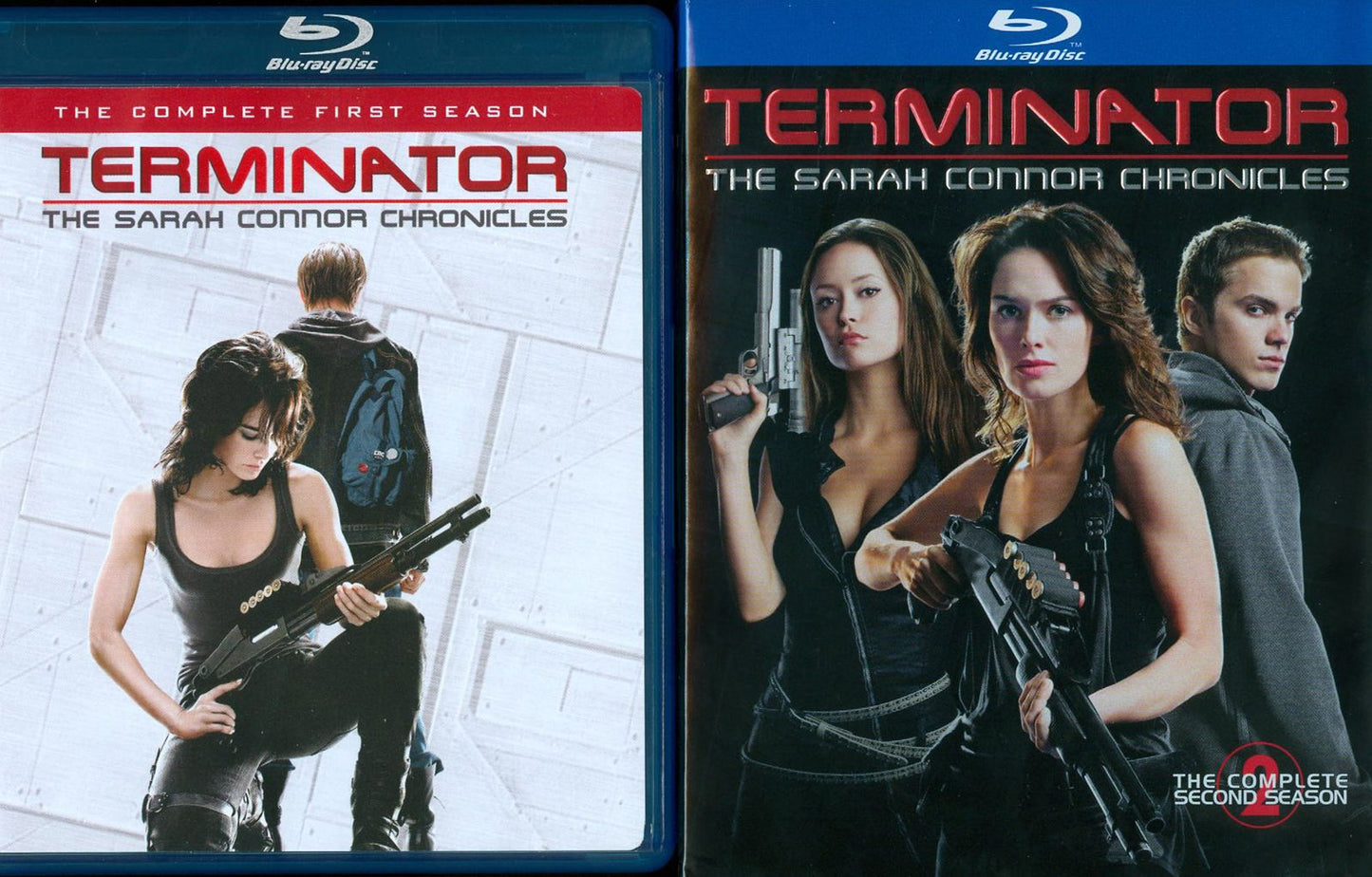 Terminator: The Sarah Connor Chronicles - Seasons 1 & 2 [8 Discs] [Blu-ray]