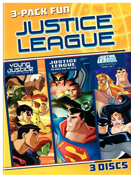 Justice League: 3-Pack Fun [3 Discs]