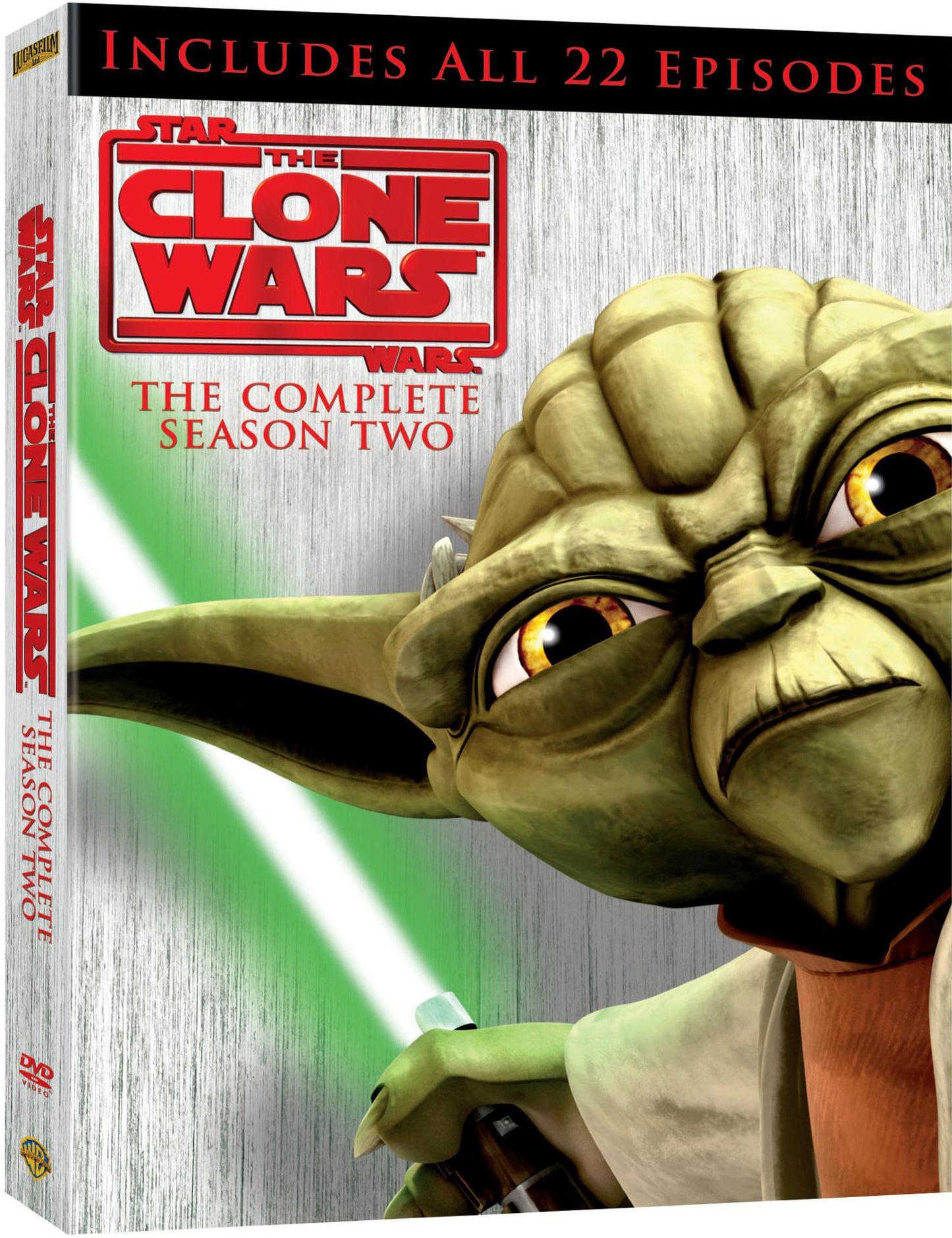 Star Wars: The Clone Wars - The Complete Season Two [4 Discs]