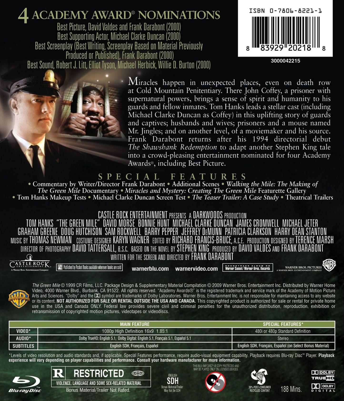 The Green Mile [Blu-ray]