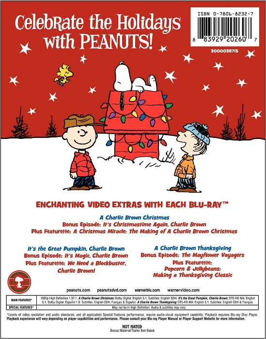 Peanuts Holiday Collection [Deluxe Edition] [3 Discs] [Blu-ray]