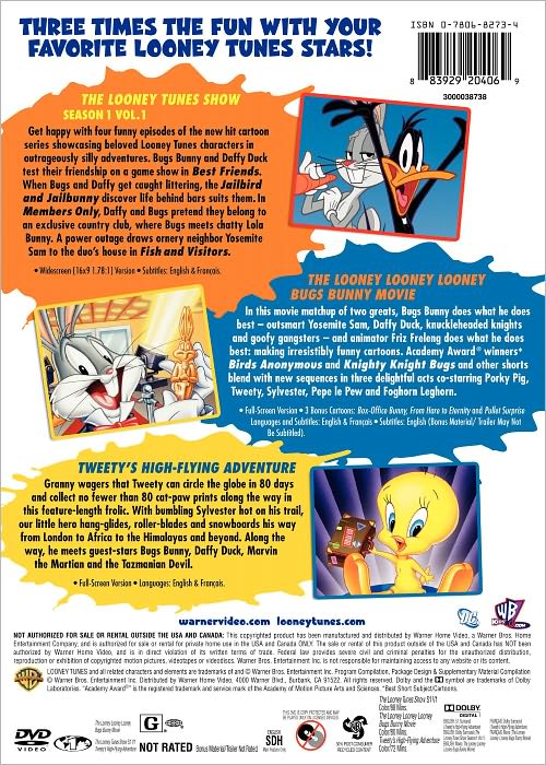 Looney Tunes: 3-Pack Fun [3 Discs]