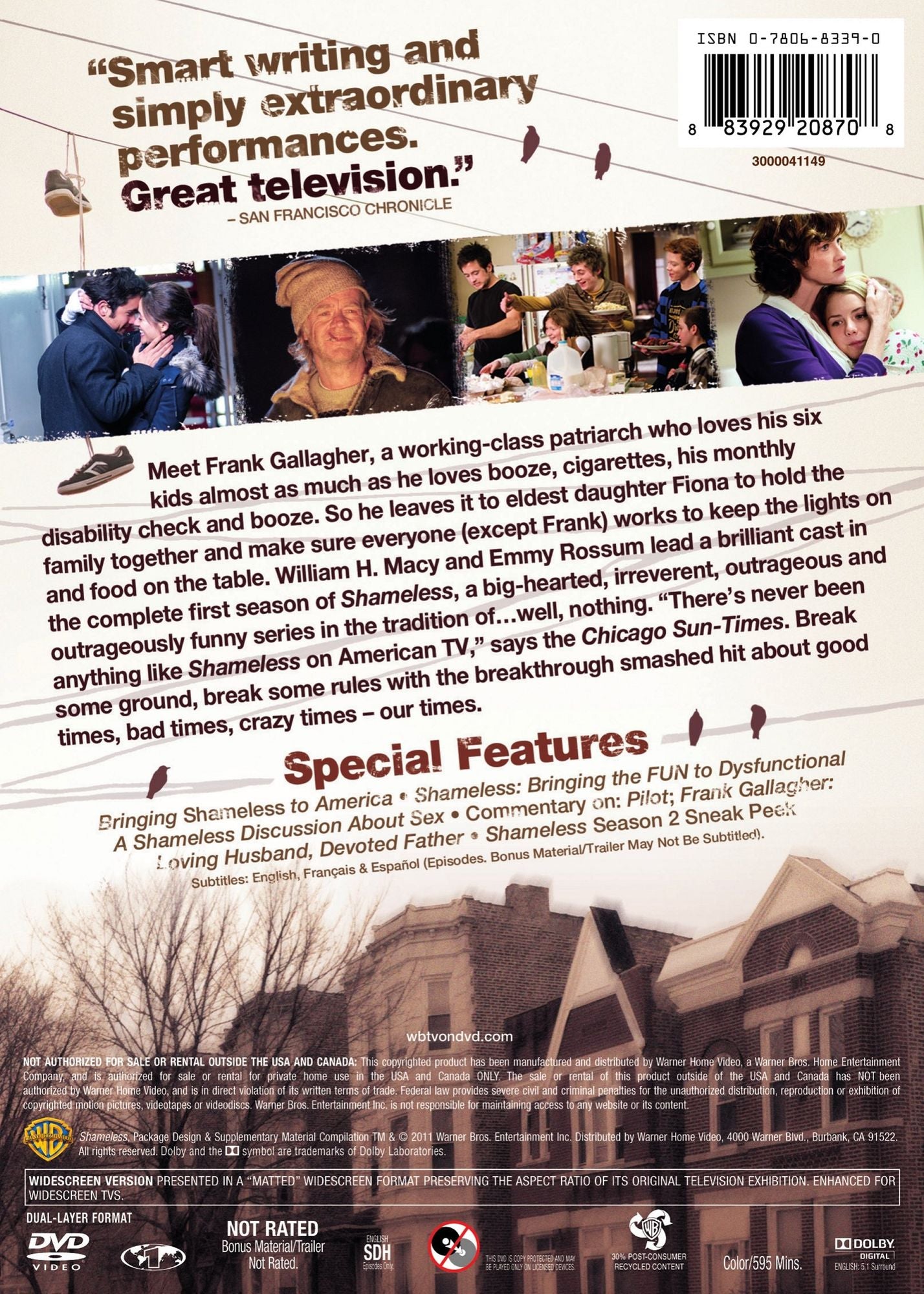 Shameless: The Complete First Season [3 Discs]