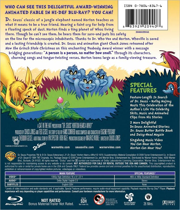 Horton Hears a Who! [Deluxe Edition] [Blu-ray]