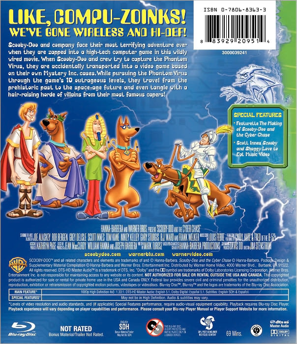 Scooby-Doo and the Cyber Chase [Blu-ray]