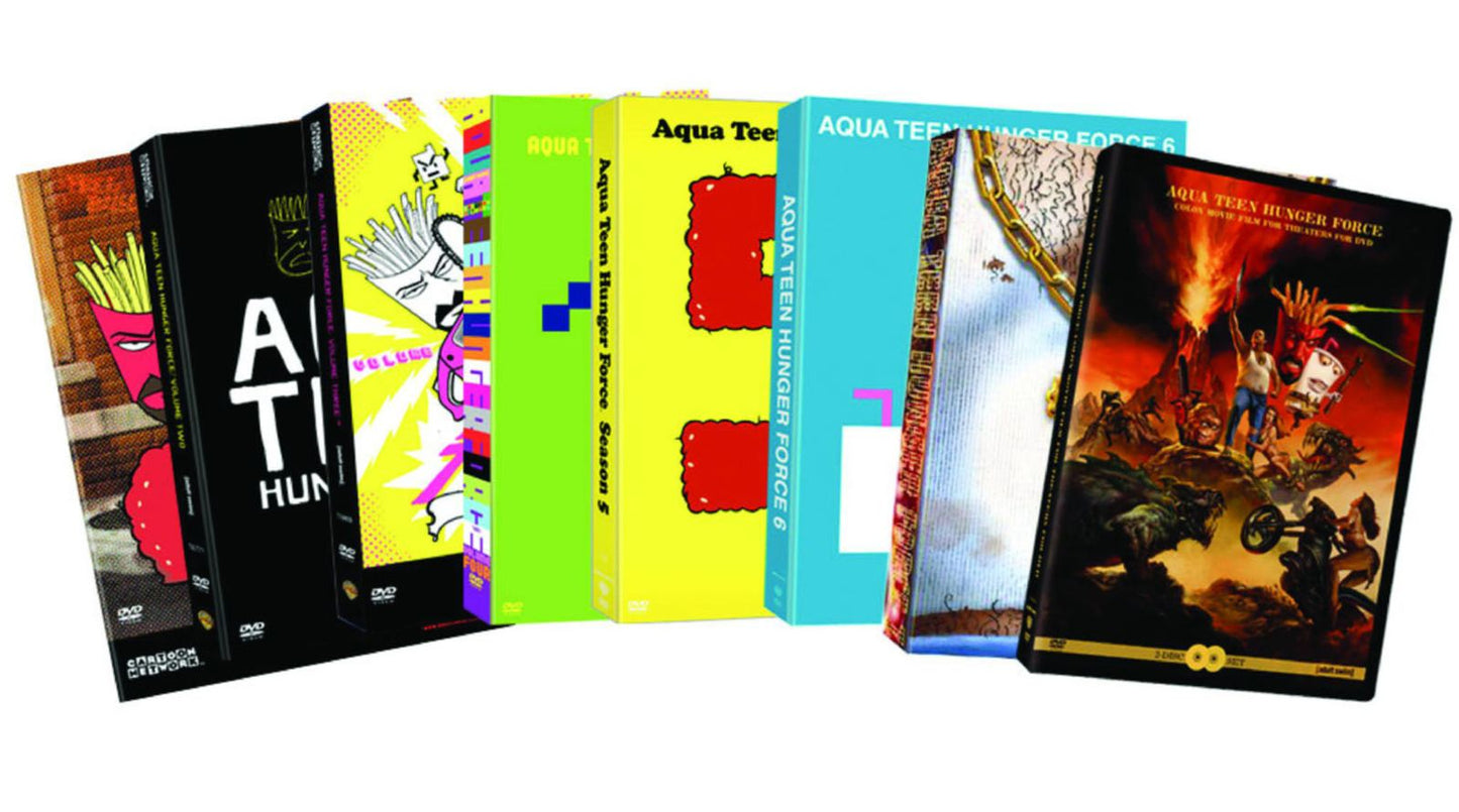 Aqua Teen Hunter Force, Vols. 1-7 + Movie [16 Discs]