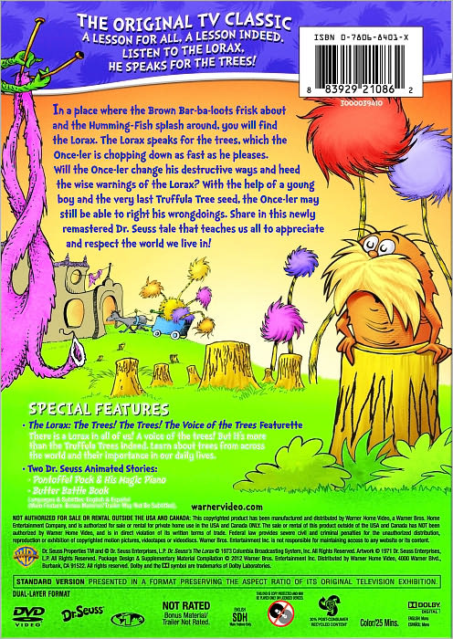 Dr. Seuss: The Lorax [Deluxe Edition]