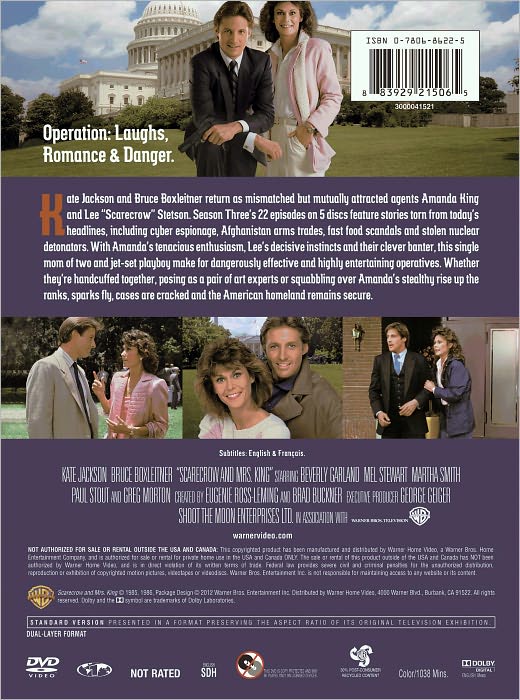 Scarecrow and Mrs. King: The Complete Third Season [5 Discs]