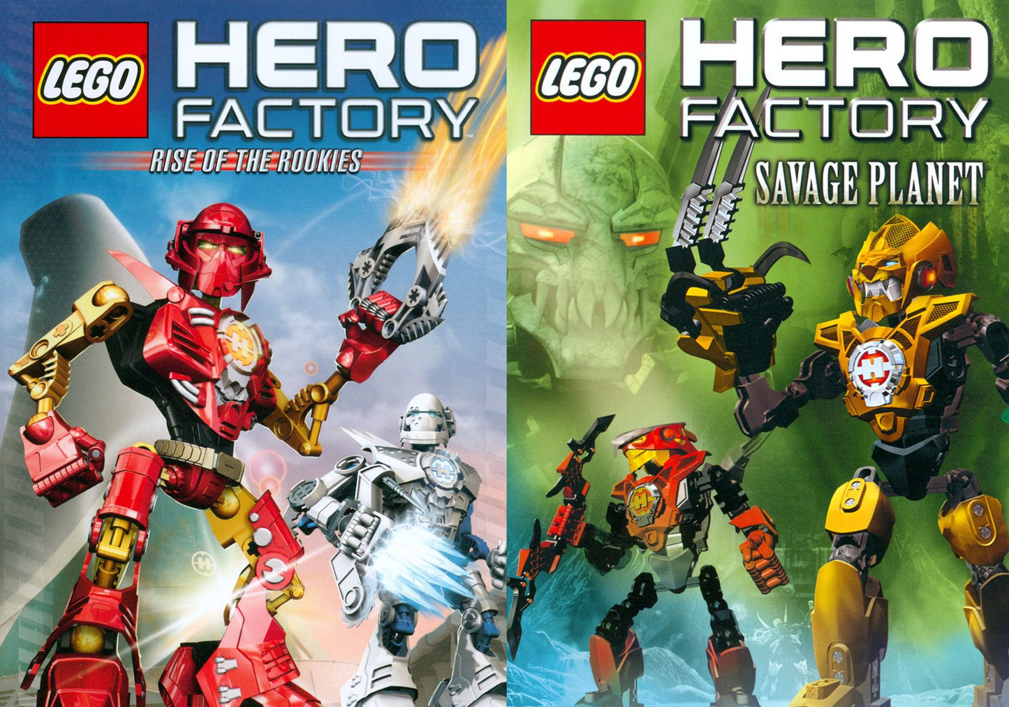 LEGO: Hero Factory - Savage Planet/Rise of the Rookies [2 Discs]