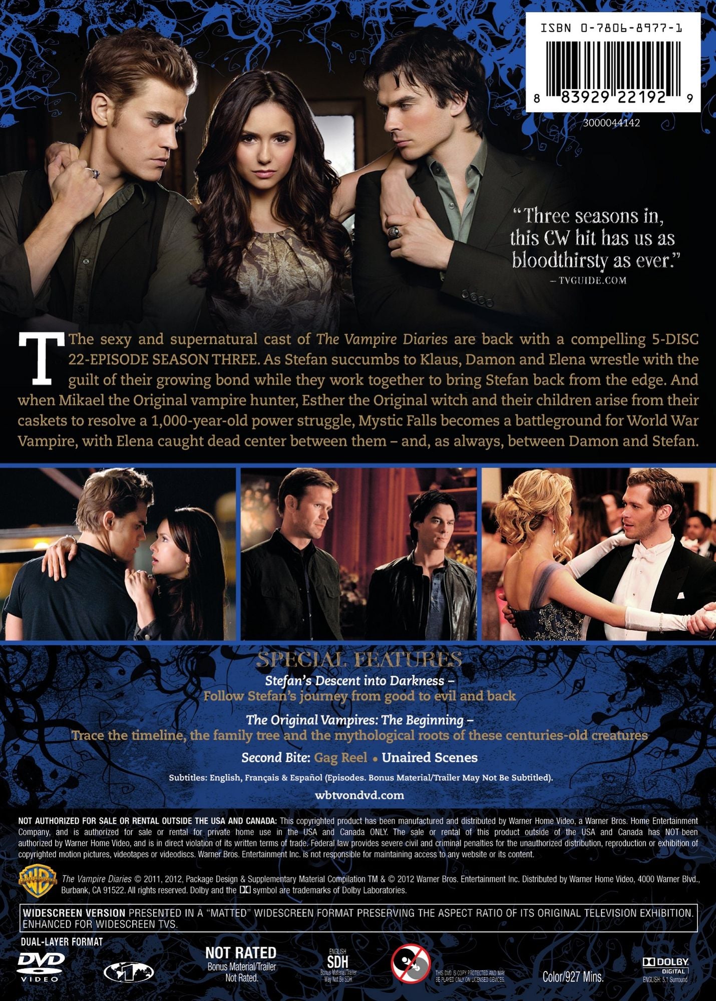 The Vampire Diaries: The Complete Third Season [5 Discs]