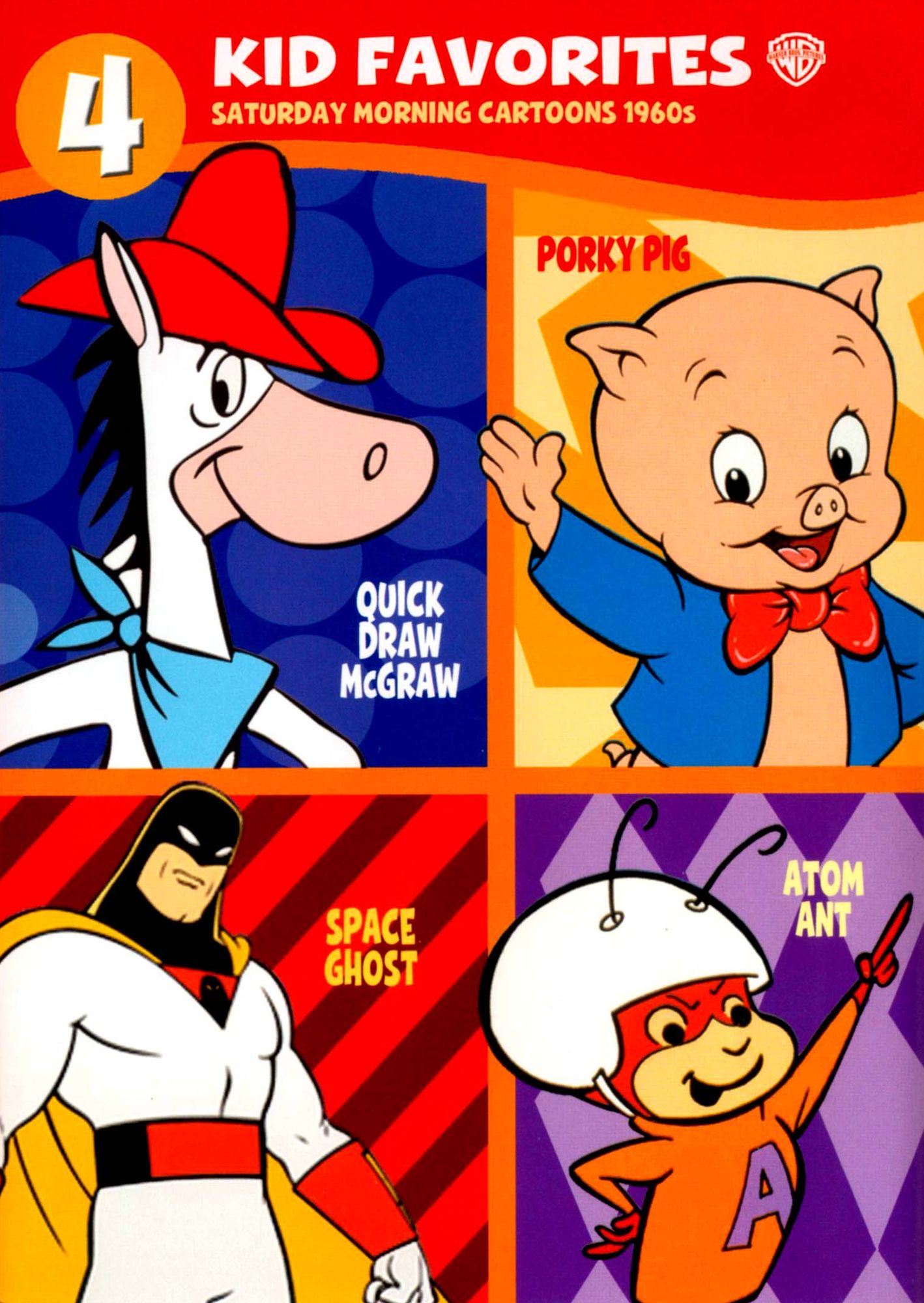4 Kid Favorites: Saturday Morning Cartoons 1960s [2 Discs]