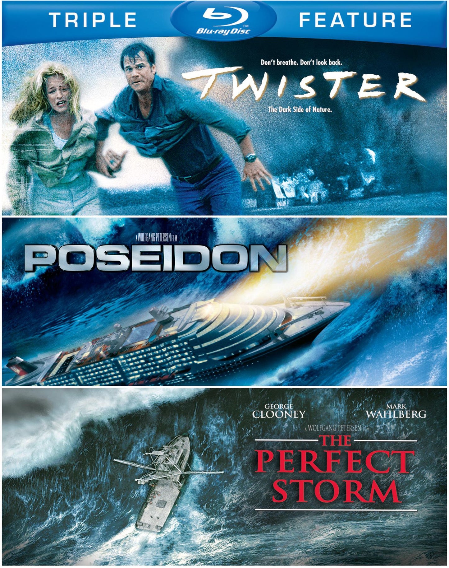 Twister/Poseidon/The Perfect Storm [3 Discs] [Blu-ray]