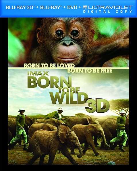 Born to Be Wild 3D [3 Discs] [Includes Digital Copy] [UltraViolet] [3D] [Blu-ray/DVD]