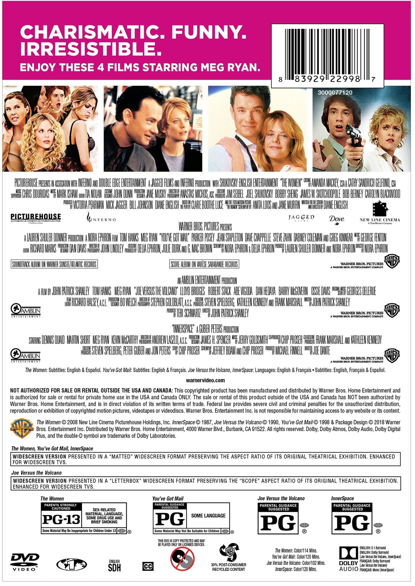 Meg Ryan Collection: 4 Film Favorites [4 Discs]