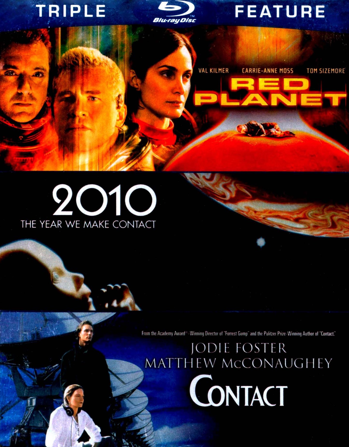 Red Planet/2010/Contact [3 Discs] [Blu-ray]