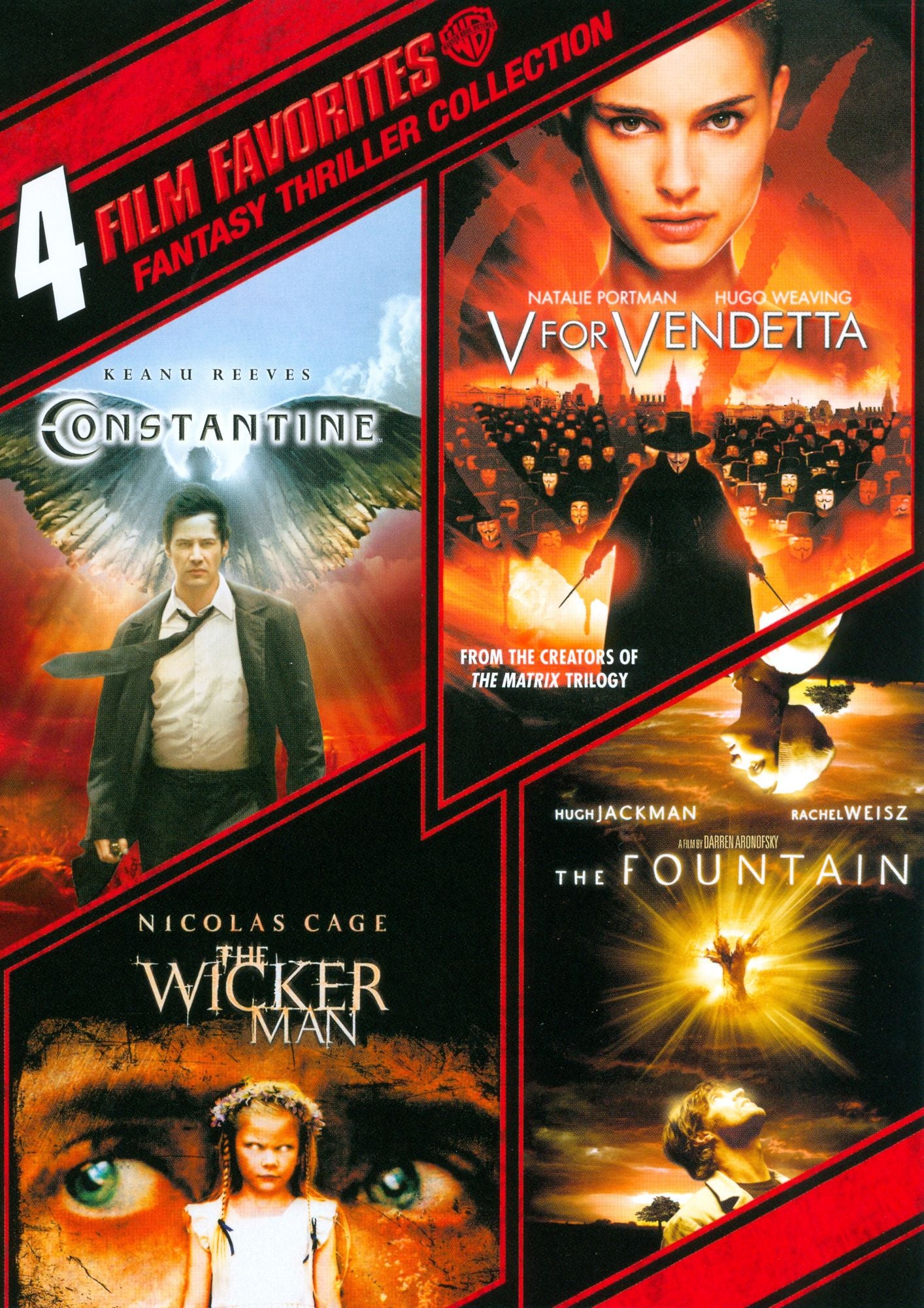 Fantasy Thriller Collection: 4 Film Favorites [4 Discs]