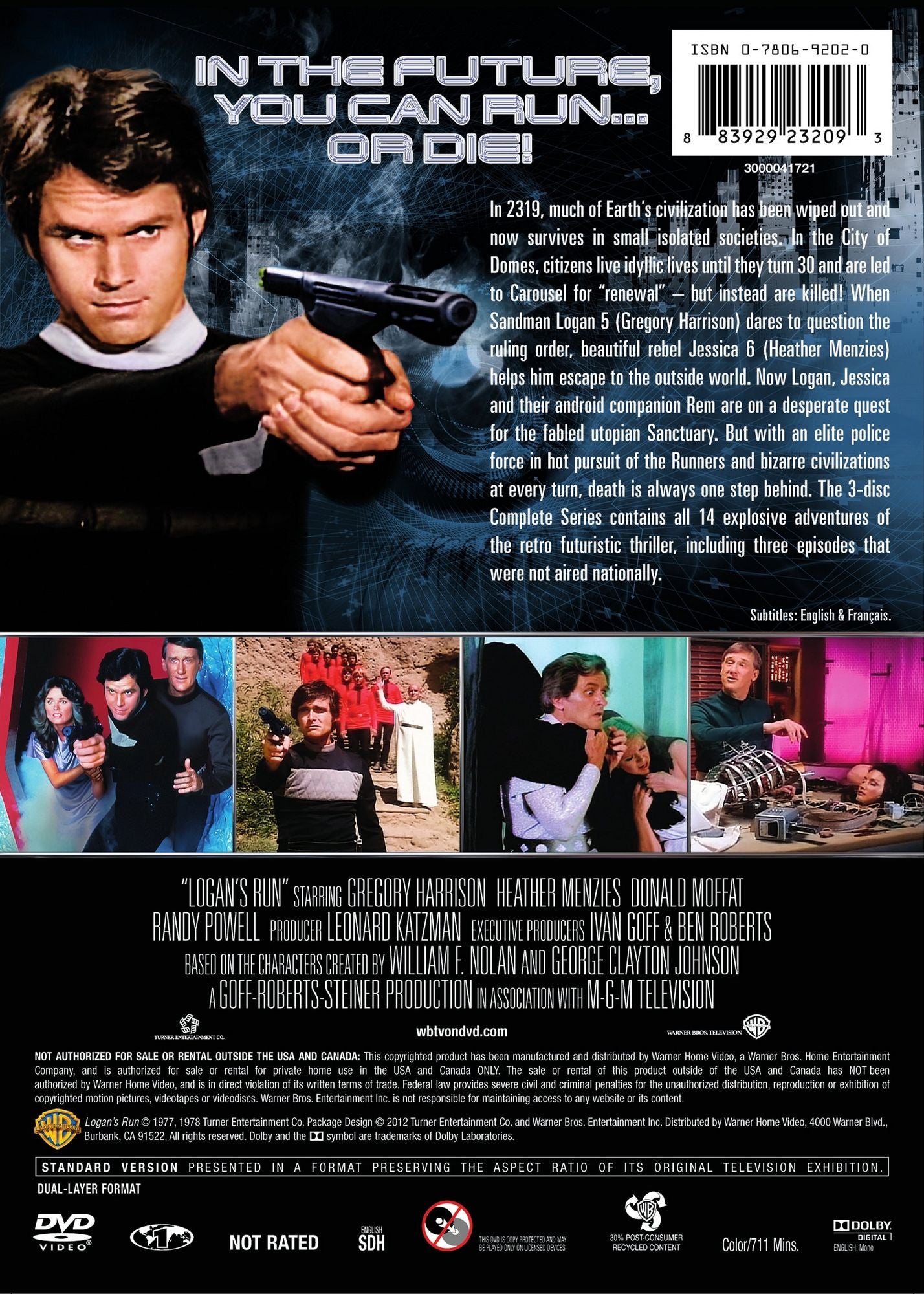 Logan's Run: The Complete Series [3 Discs]