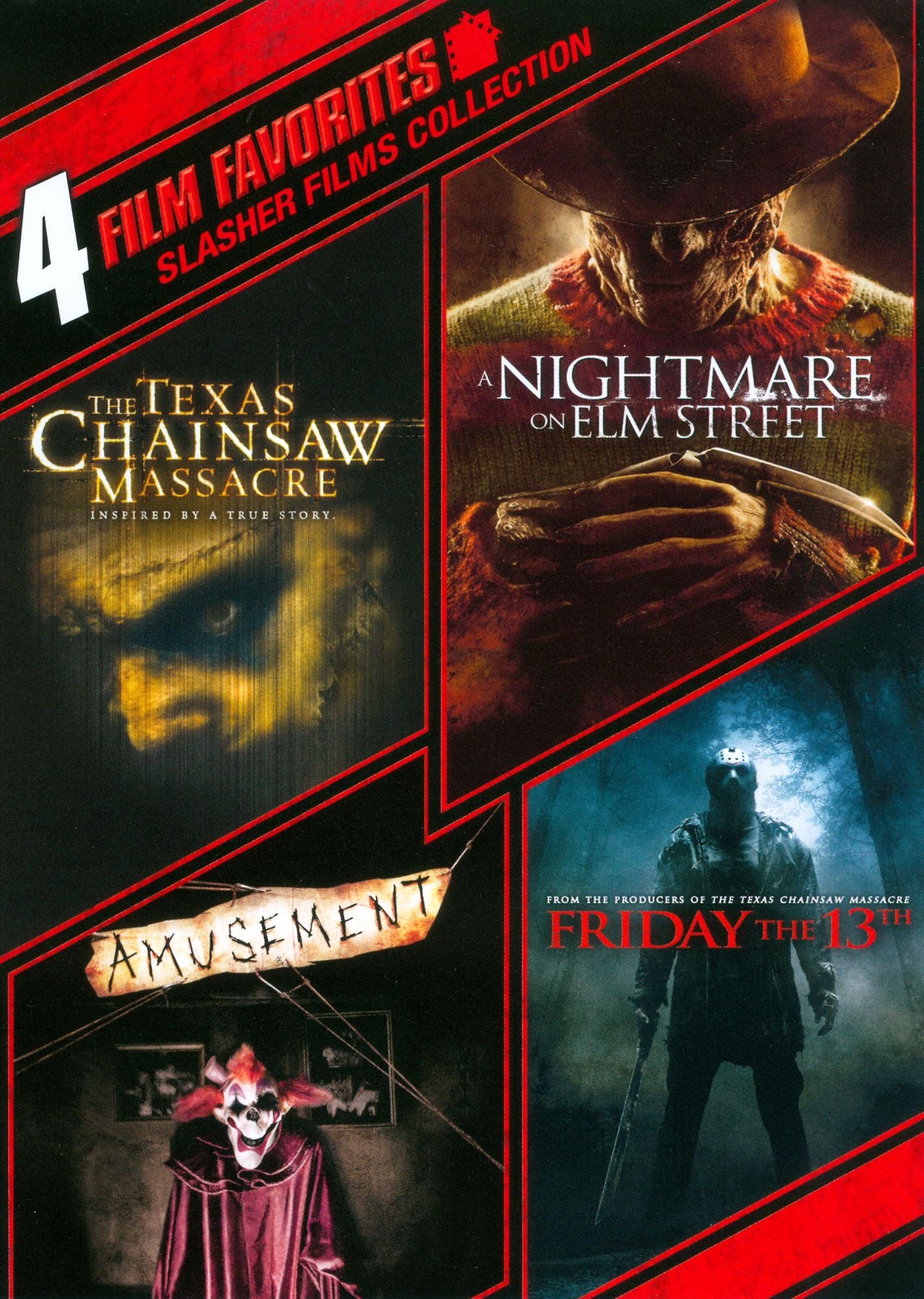 Slasher Films Collection: 4 Film Favorites [4 Discs]