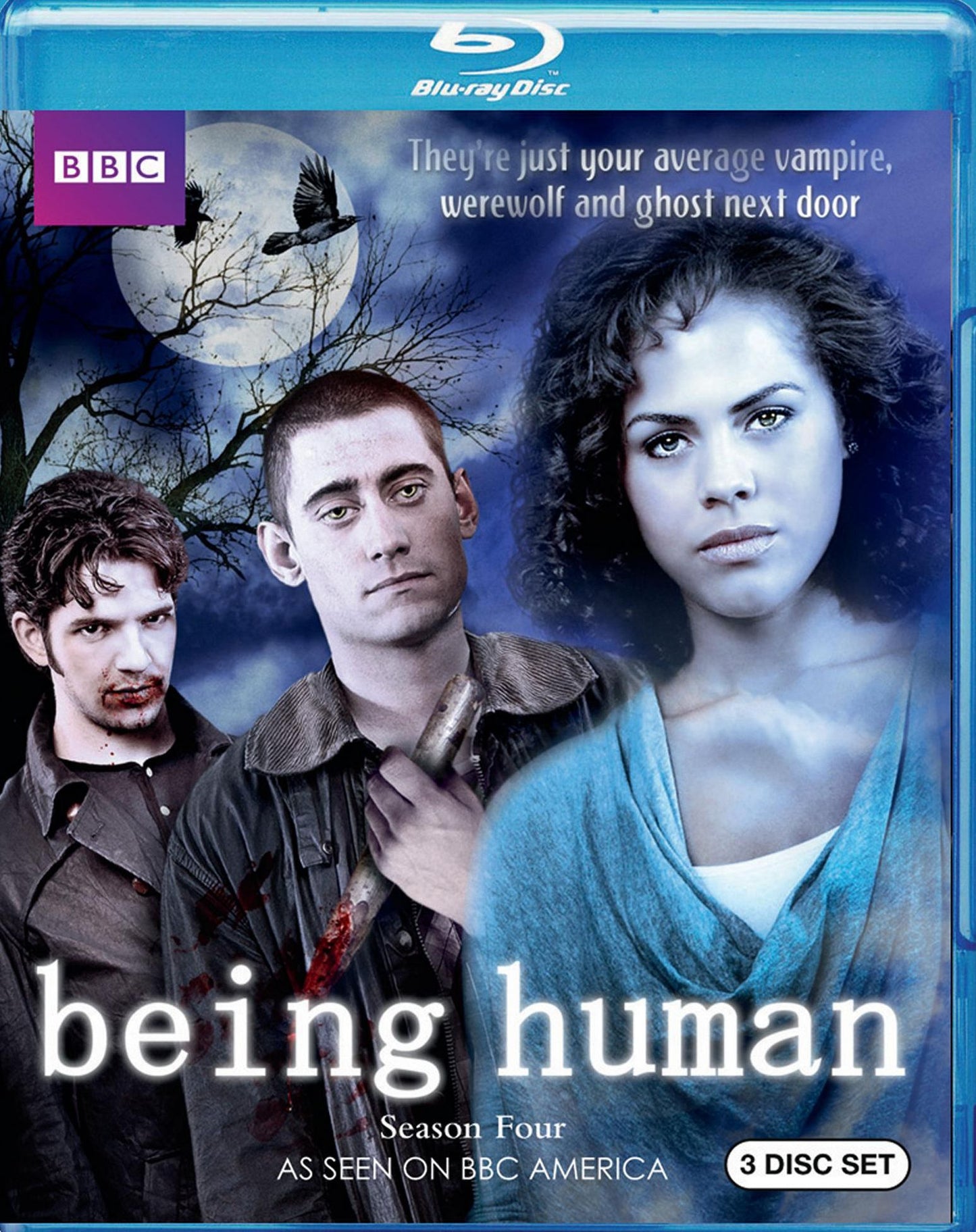 Being Human: Season Four [3 Discs] [Blu-ray]